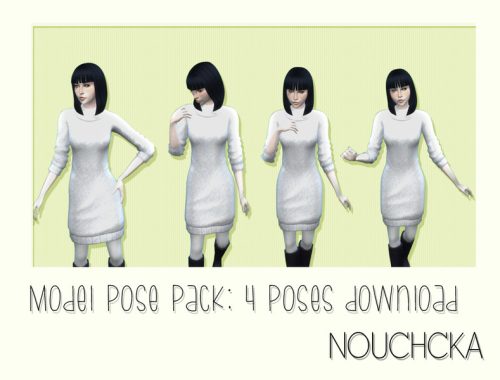 Model pose pack.