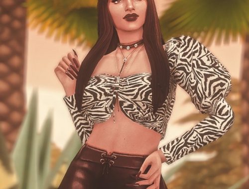 Model poses 24 at Helga Tisha