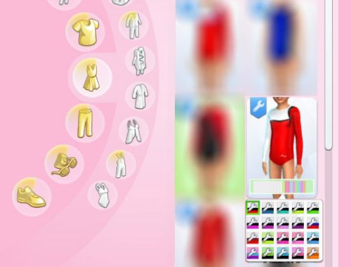 Alyouksa Mystique Gymnastics Leotards Model 2