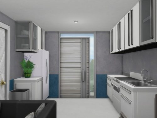 MODERN 8X8 Starter Home by LordLevy at Mod The Sims