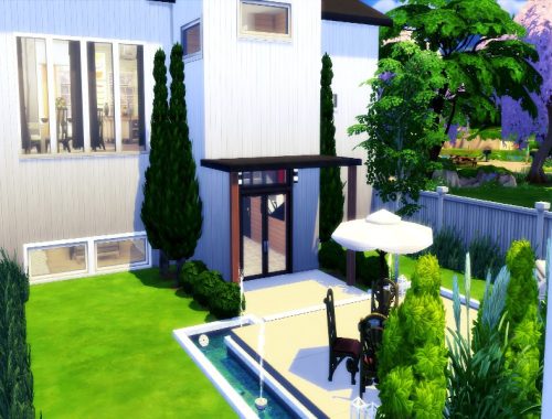 Modern and wood