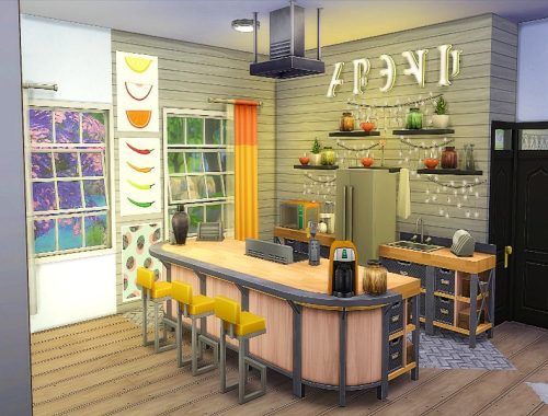 Modern and wood