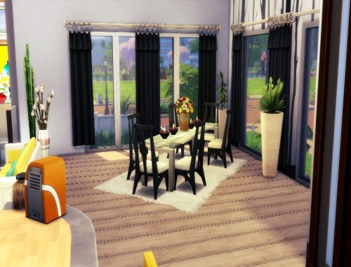 Modern and wood