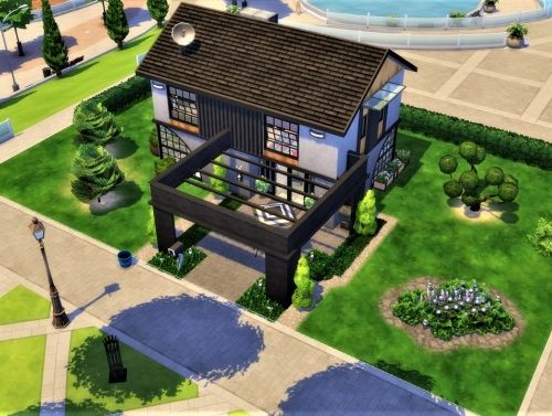 Modern at the Square house at Agathea-k