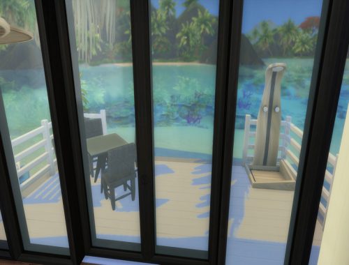 Modern beach house