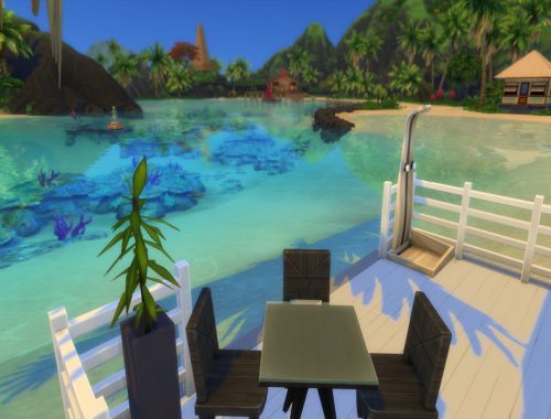 Modern beach house