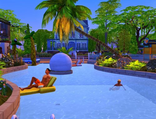 Modern Beach Pool