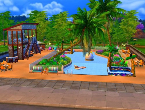 Modern Beach Pool