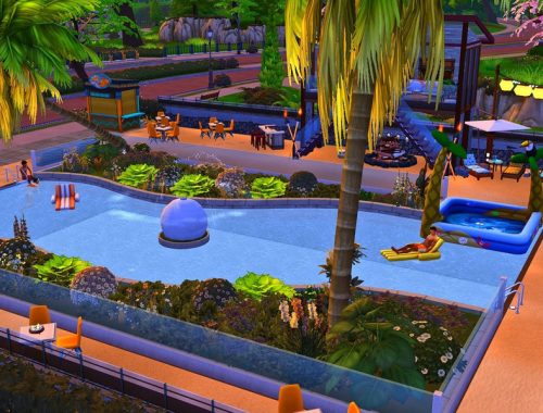 Modern Beach Pool