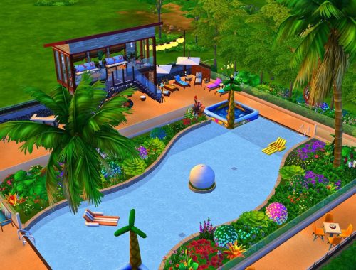 Modern Beach Pool