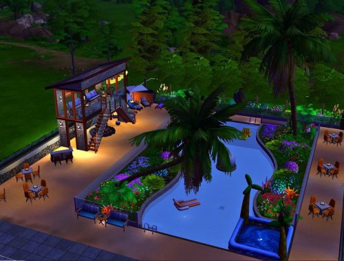 Modern Beach Pool