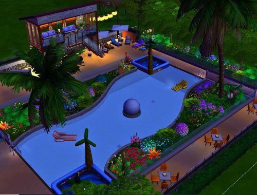 Modern Beach Pool