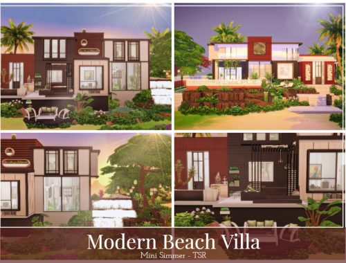 Modern Beach Villa