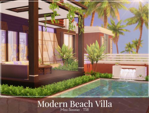 Modern Beach Villa