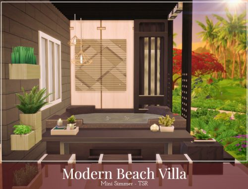 Modern Beach Villa