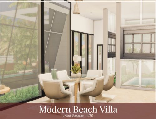 Modern Beach Villa