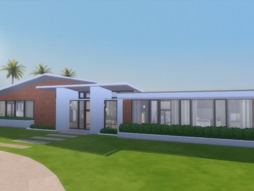 Modern California house by RayanStar at Mod The Sims