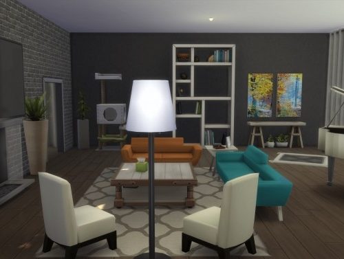Modern California house by RayanStar at Mod The Sims