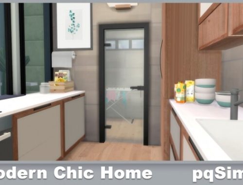 Modern Chic Home at pqSims4