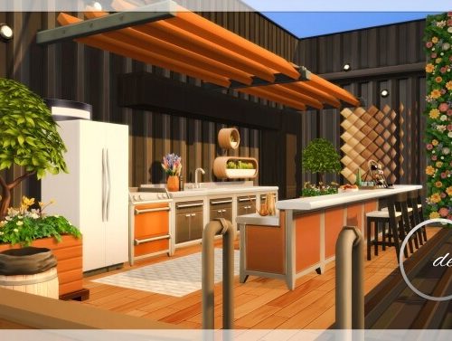 Modern Container at Cross Design