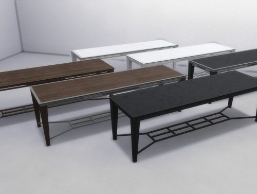 Modern Dining Table & Chair by TheJim07 at Mod The Sims