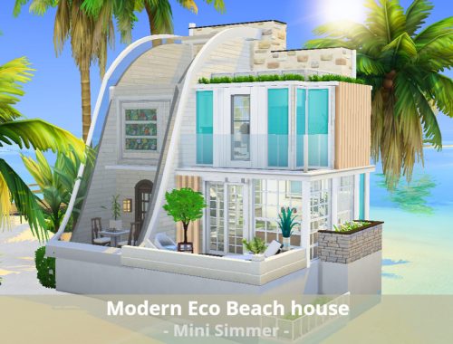 Modern Eco beach house