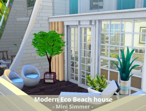 Modern Eco beach house