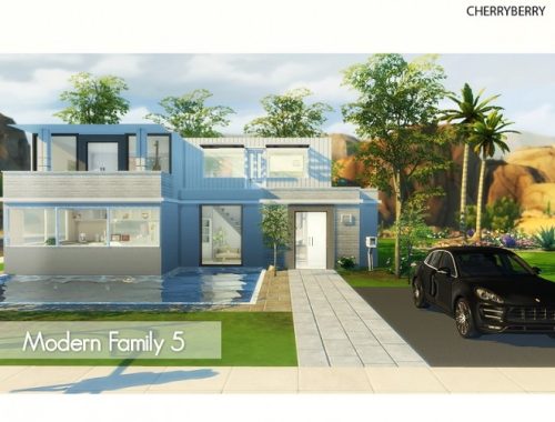 Modern Family 5 two-story house at Cherryberry