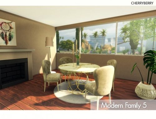 Modern Family 5 two-story house at Cherryberry