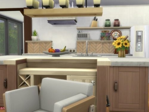Modern Family Eco Home at Sims by Mulena