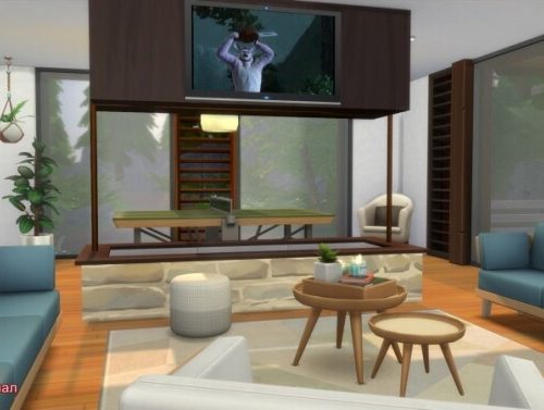 Modern Family Eco Home at Sims by Mulena
