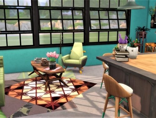 Modern Green&Wood Space at Agathea-k