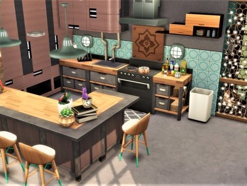 Modern Green&Wood Space at Agathea-k