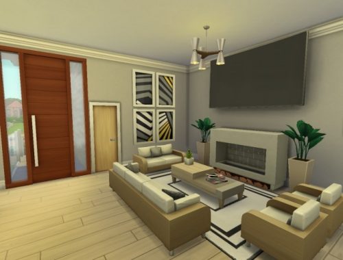 Modern House 2be 3ba by dustyU at Mod The Sims