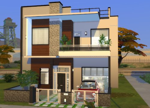 Modern house at Dinha Gamer
