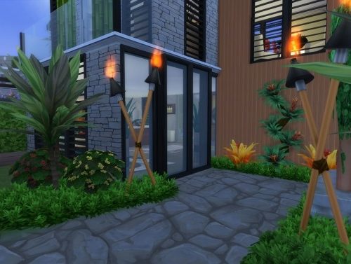 Modern House No CC by Pyxis29 at Mod The Sims