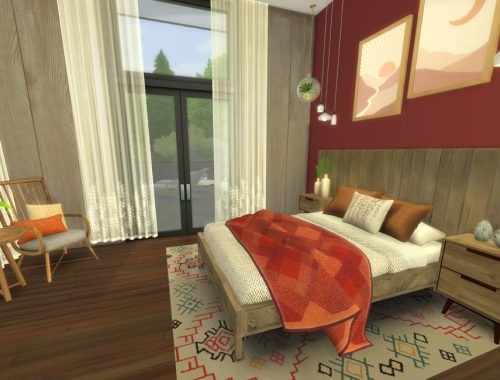 Modern House with Boho-Rustic Interior