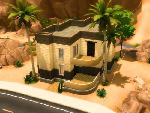 Modern in desert by iSandor at Mod The Sims