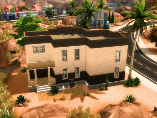 Modern in desert by iSandor at Mod The Sims