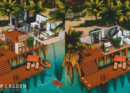 Modern Lagoon house