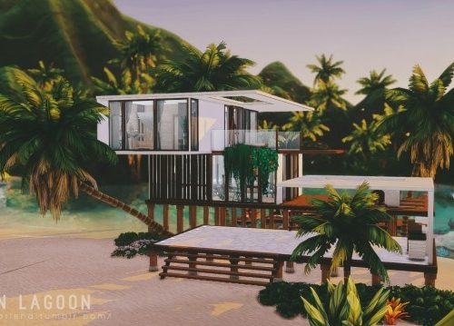 Modern Lagoon house