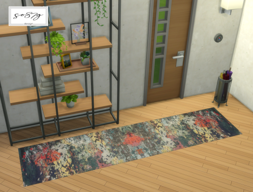 modern runner rug