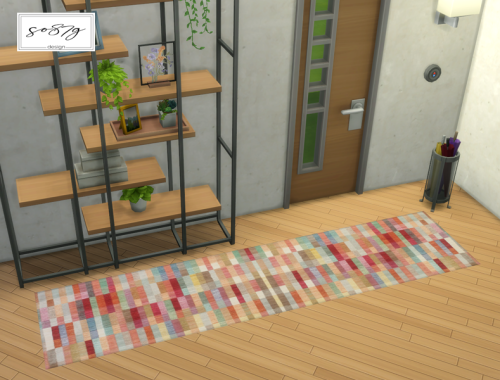 modern runner rug