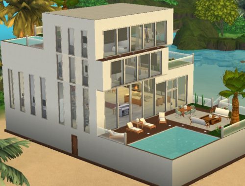 Modern Seaside Villa - no CC