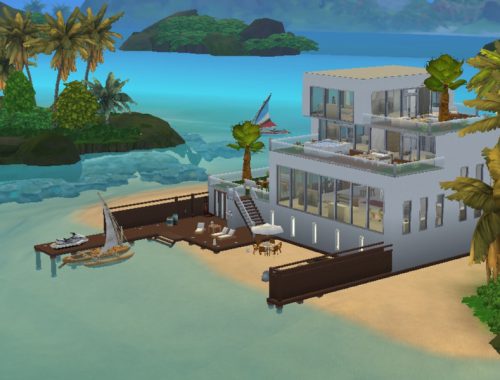 Modern Seaside Villa - no CC