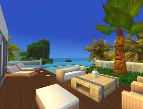 Modern Seaside Villa - no CC