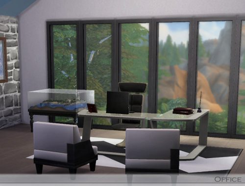 Modern Stone House
