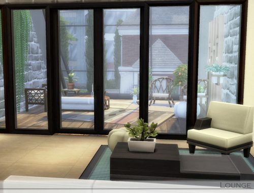 Modern Stone House