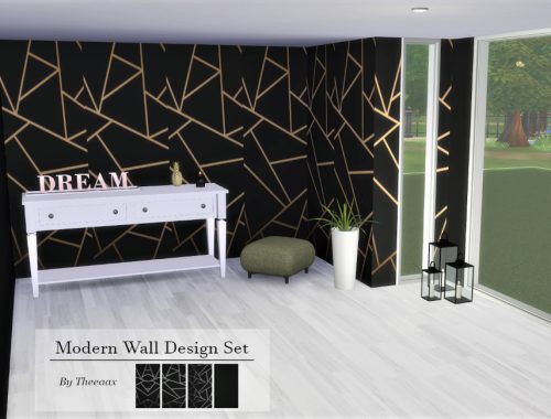 Modern wall design Set