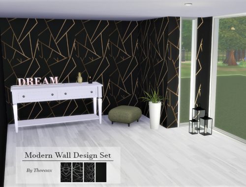 Modern wall design Set